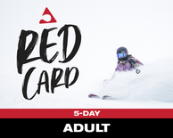 5-Day RED Card - Adult (19-64)
