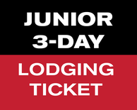 3 of 4 Day Lodging Ticket - Junior (7-12)