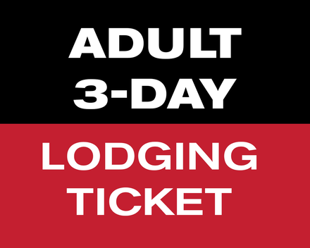 3 Day Ticket - Adult (22-64)