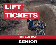 Single Day Senior Bike Park Ticket