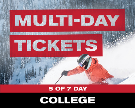 5 of 7 Day Ticket - College