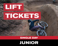 Single Day Junior Bike Park Ticket