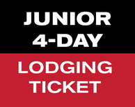 4 of 6 Day Lodging Ticket - Junior (7-12)