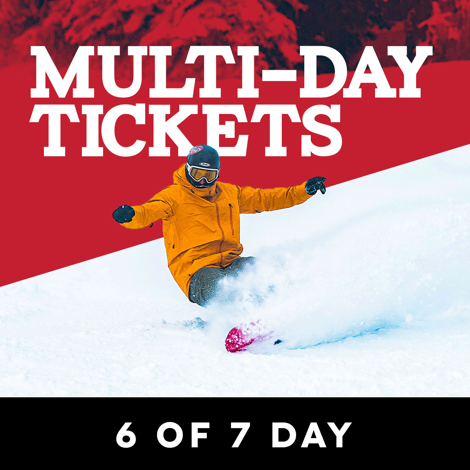 6 of 7 Day Ticket