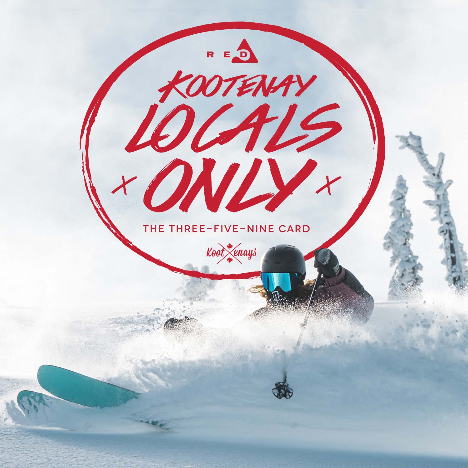 Kootenay Locals Only Card