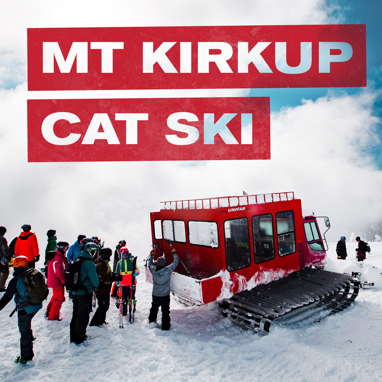 Mt Kirkup Cat Ski