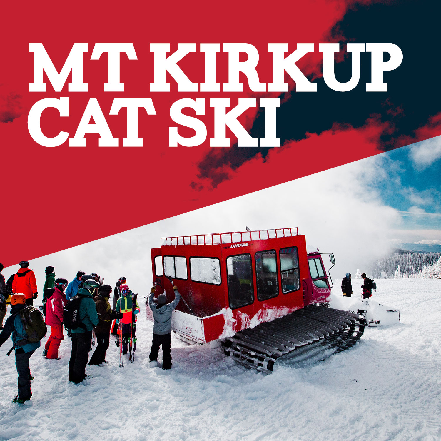 Mt Kirkup Cat Ski